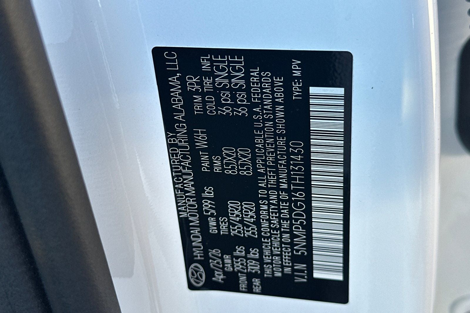 2026 Hyundai Santa Fe Hybrid Calligraphy