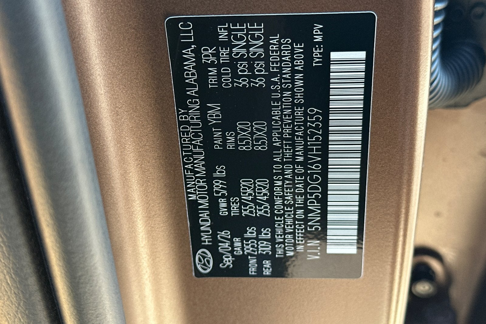 2027 Hyundai Santa Fe Hybrid Calligraphy