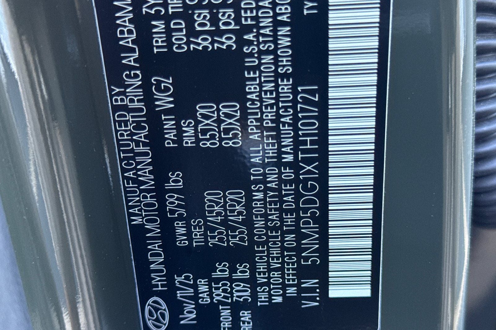 2026 Hyundai Santa Fe Hybrid Calligraphy