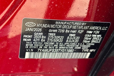 2026 Hyundai IONIQ 9 SEL