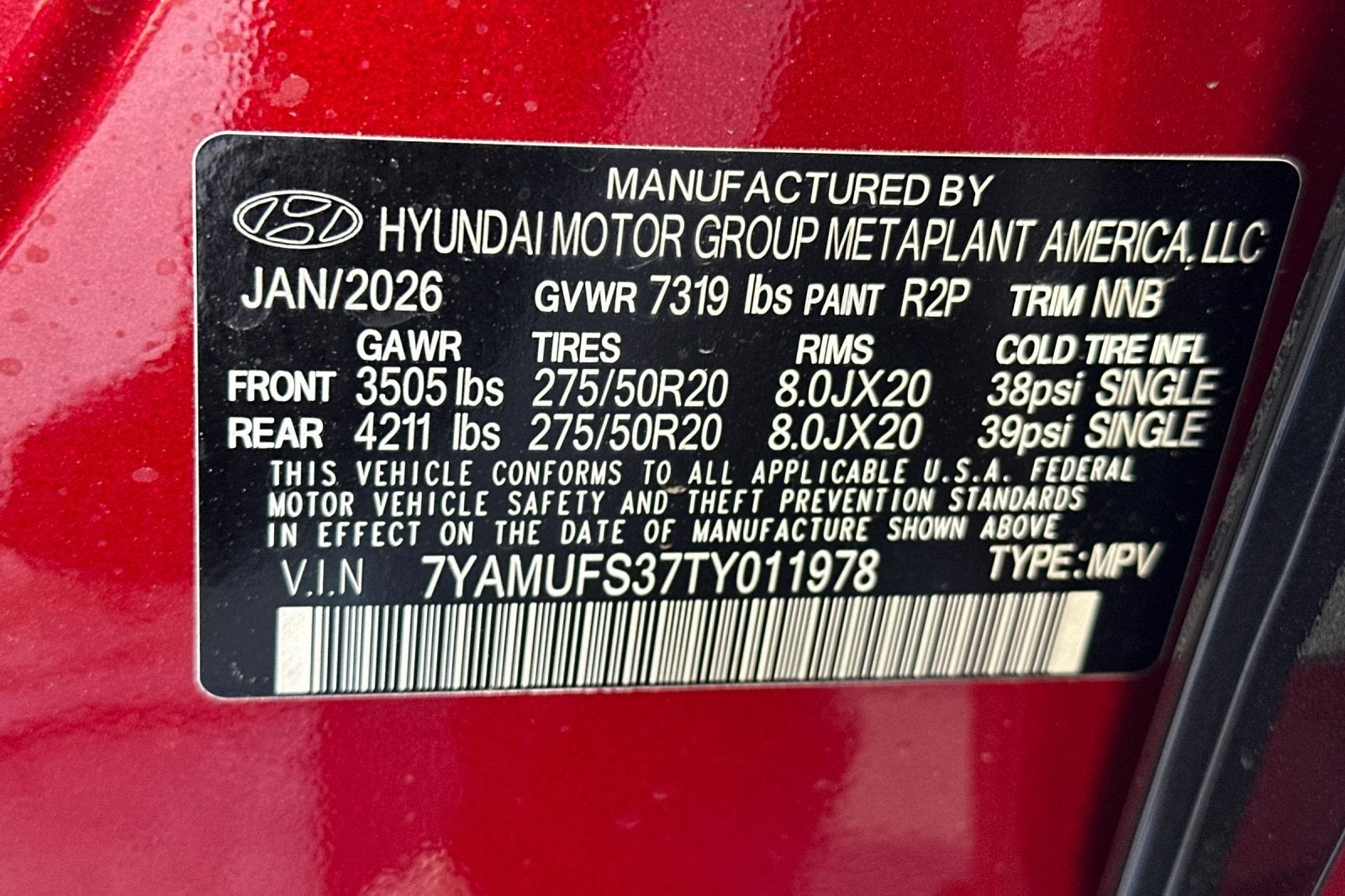 2026 Hyundai IONIQ 9 SEL