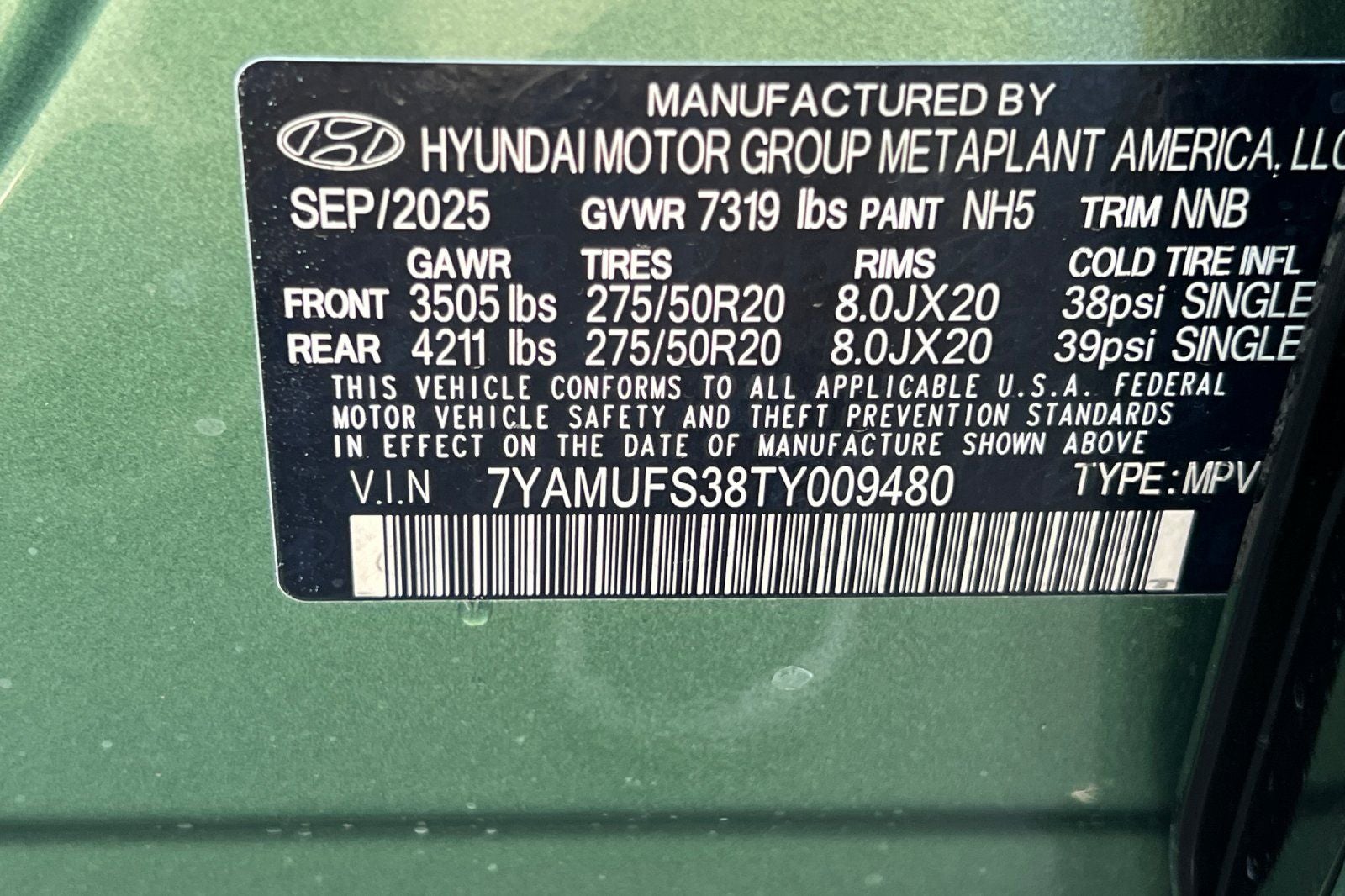 2026 Hyundai IONIQ 9 SEL