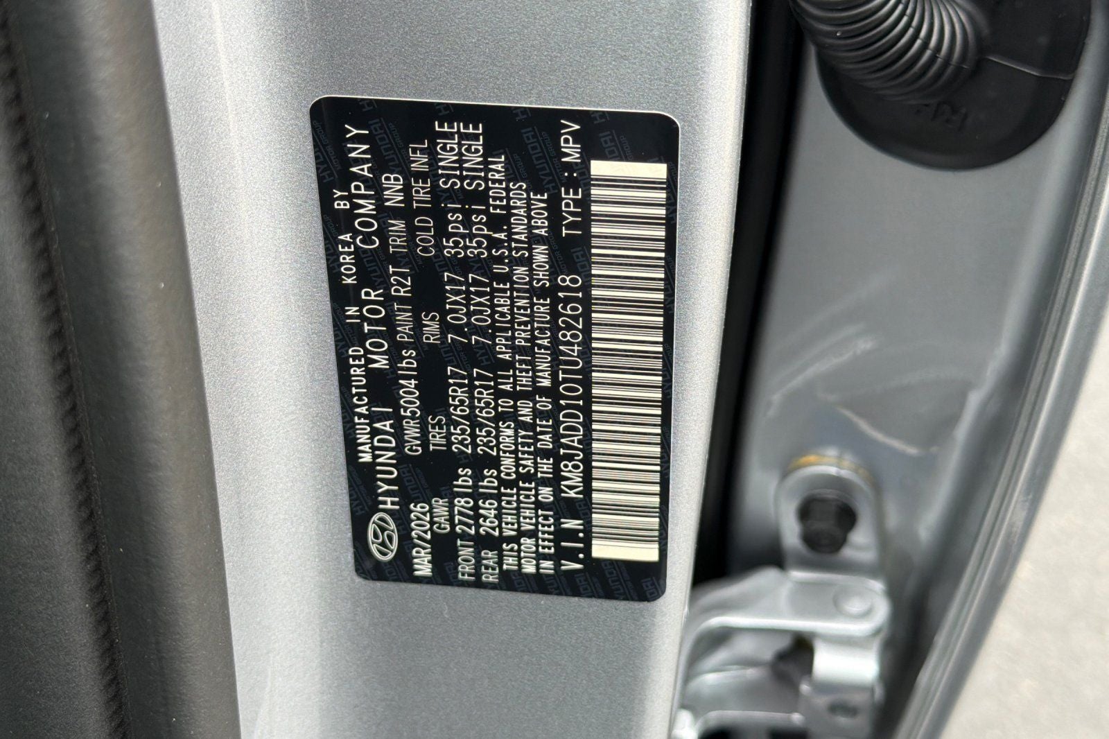 2026 Hyundai Tucson Hybrid Blue SE