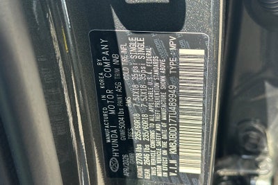 2026 Hyundai Tucson Hybrid SEL