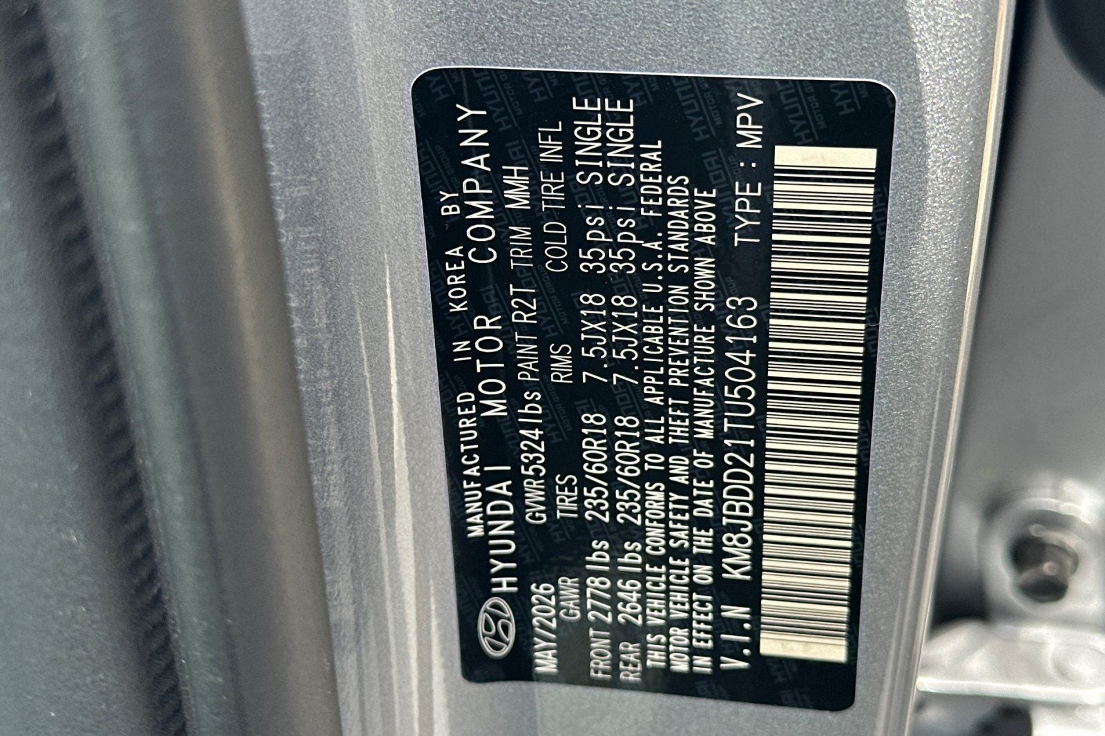 2026 Hyundai Tucson Plug-In Hybrid SEL