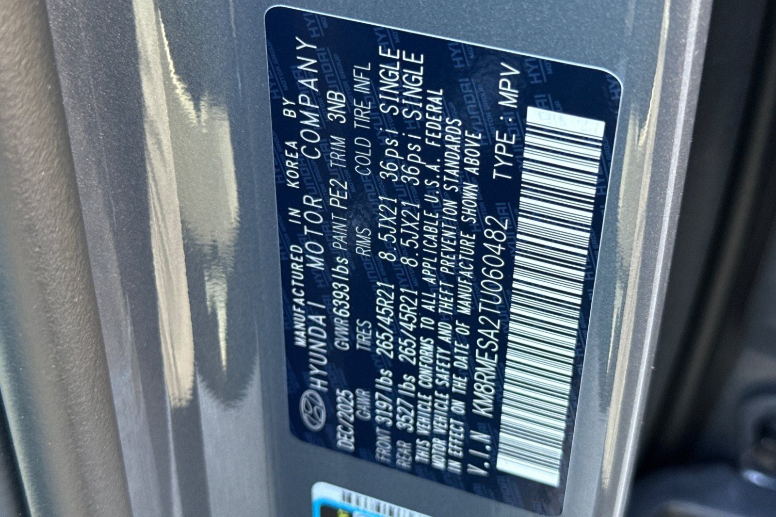 2026 Hyundai Palisade Hybrid Calligraphy