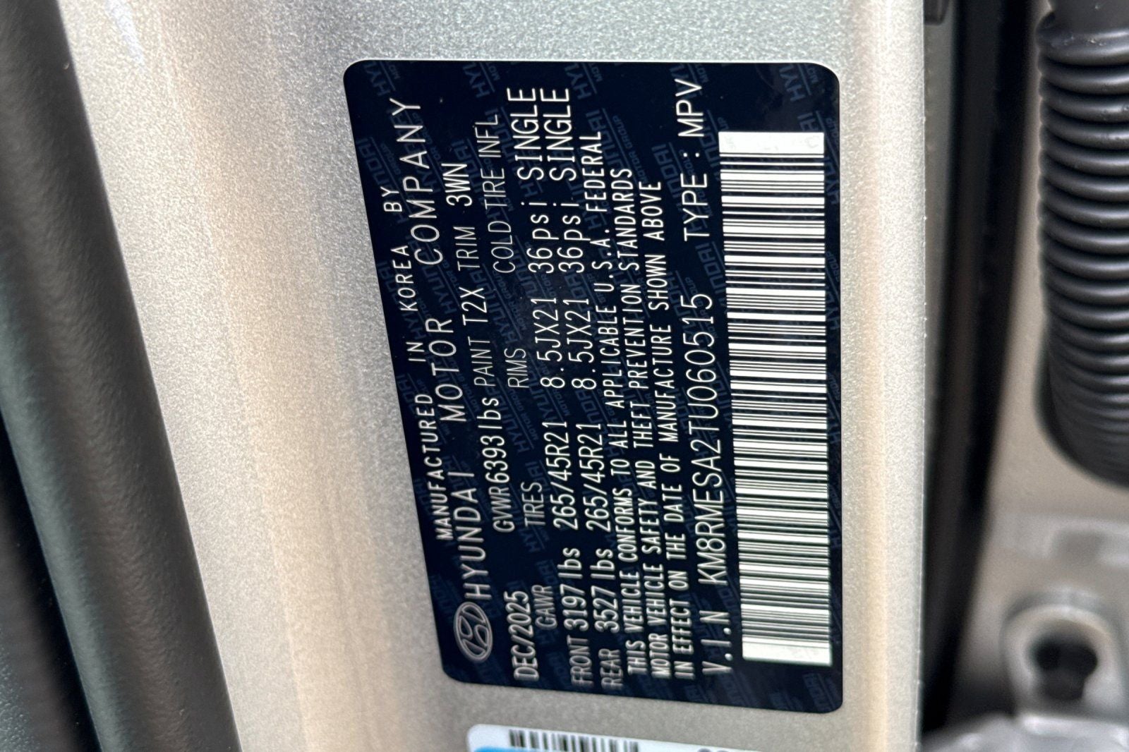 2026 Hyundai Palisade Hybrid Calligraphy