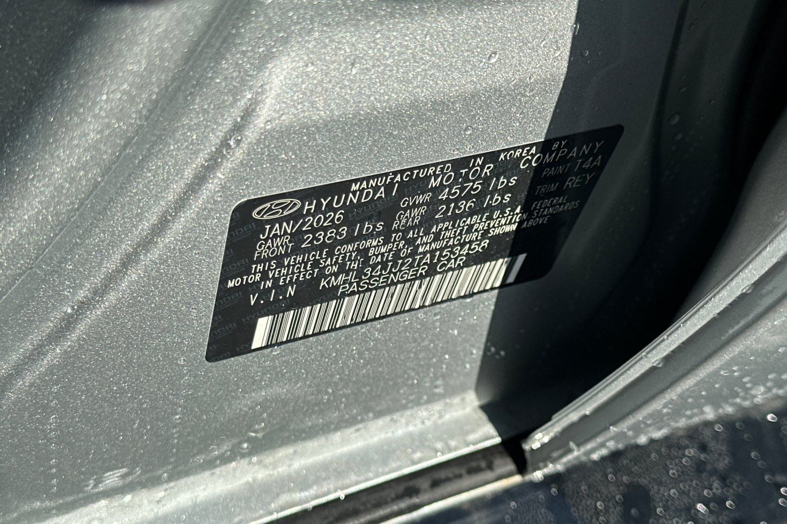2026 Hyundai Sonata Hybrid SEL