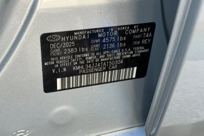 2026 Hyundai Sonata Hybrid SEL