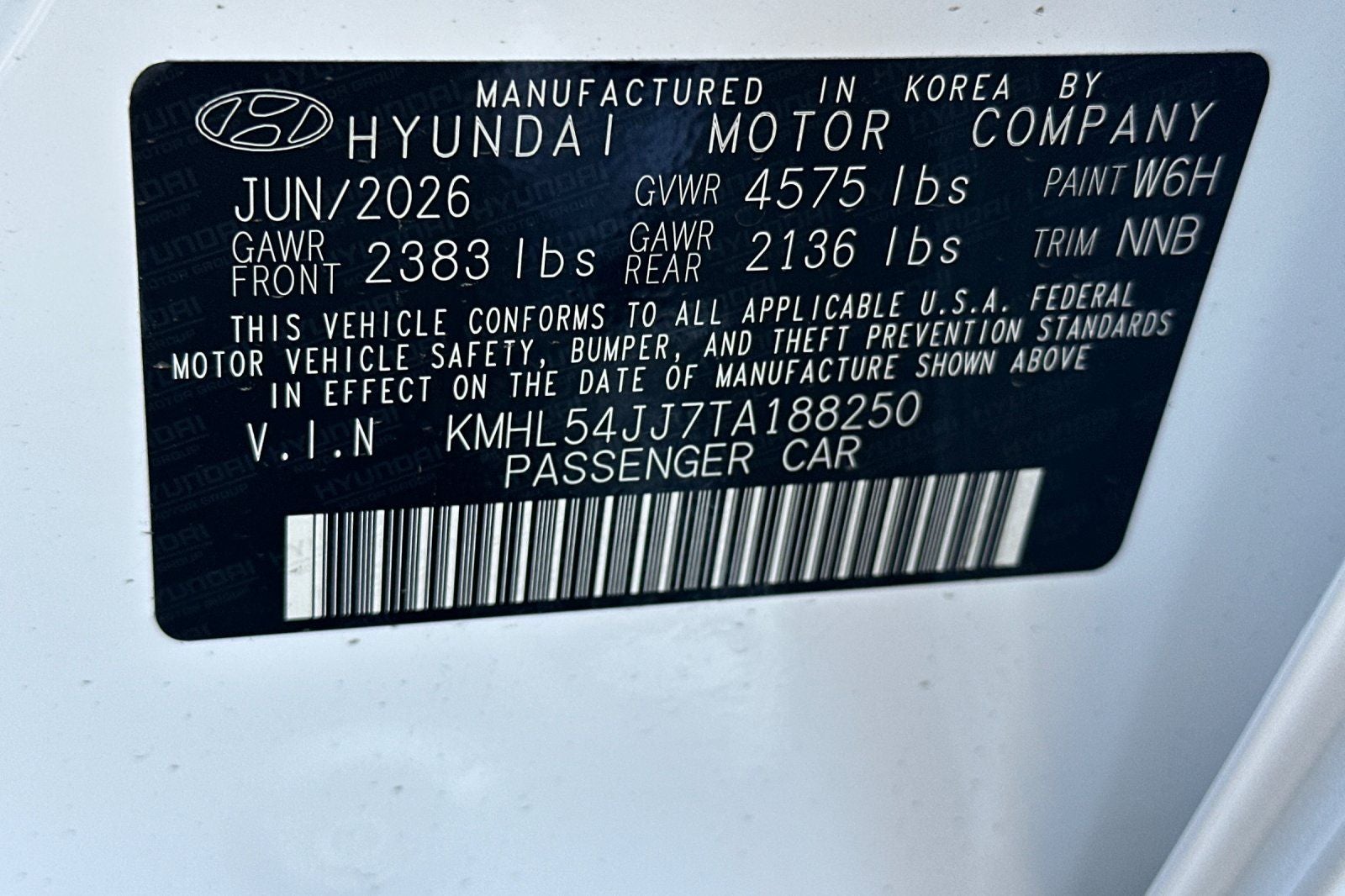 2026 Hyundai Sonata Hybrid Limited