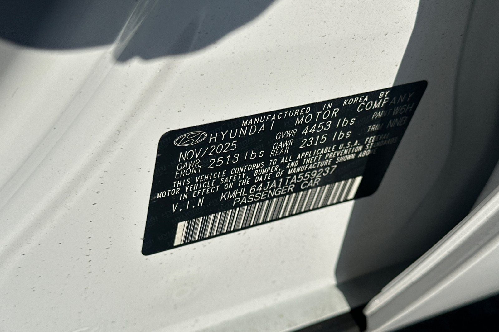 2026 Hyundai Sonata SEL Sport