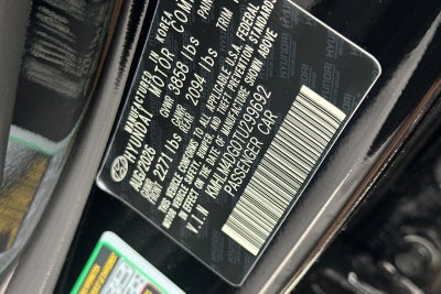 2026 Hyundai Elantra SEL Sport