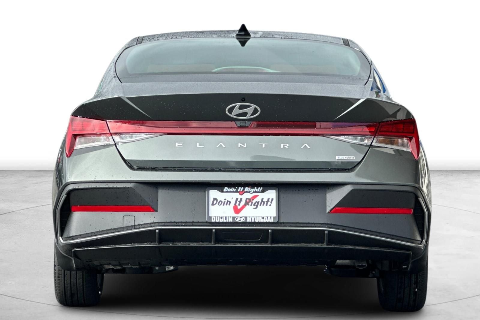 2026 Hyundai Elantra Hybrid Blue