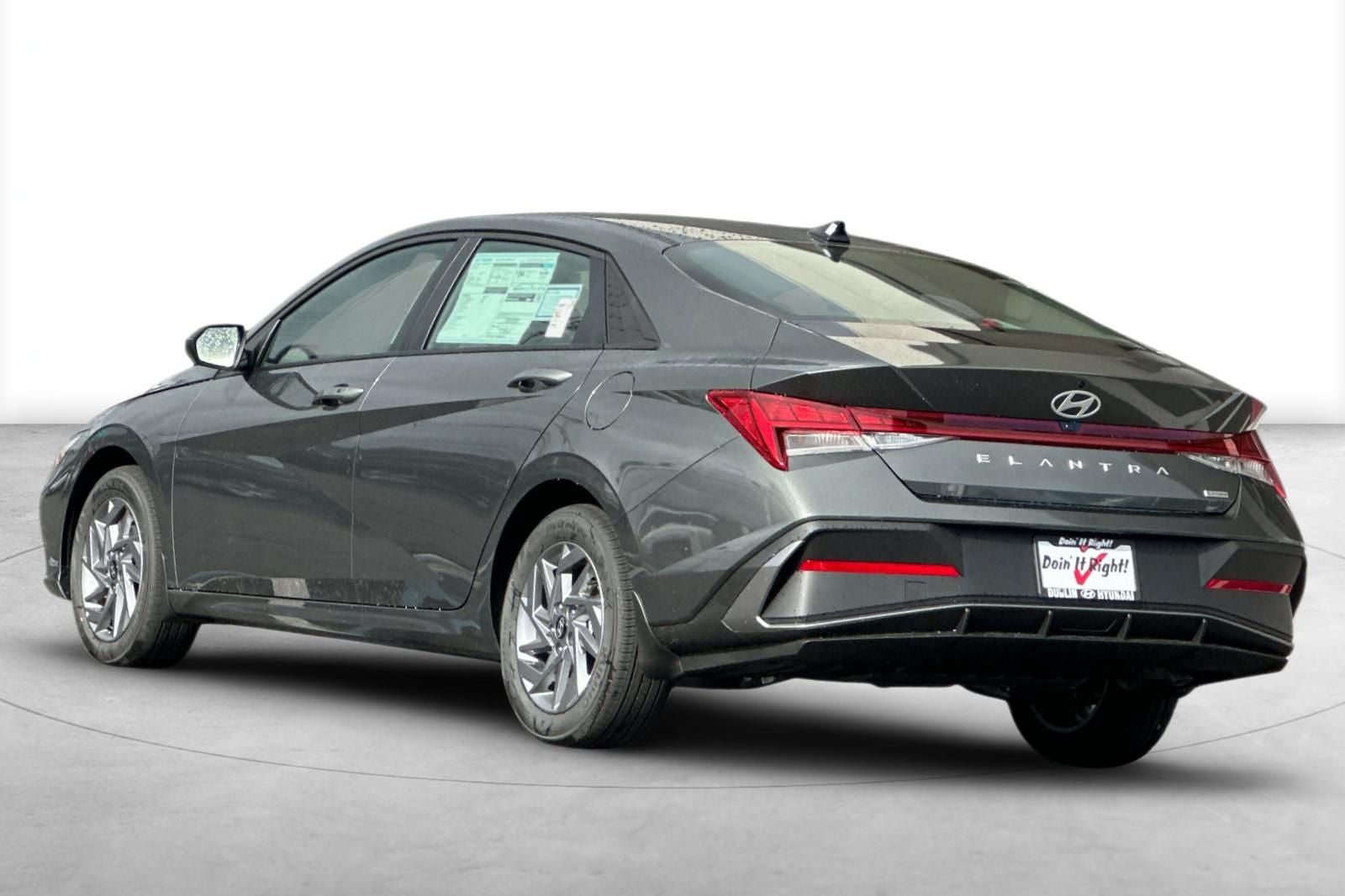 2026 Hyundai Elantra Hybrid Blue