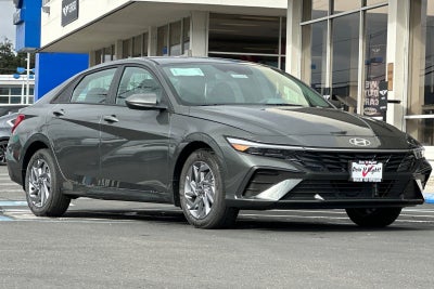 2026 Hyundai Elantra Hybrid Blue