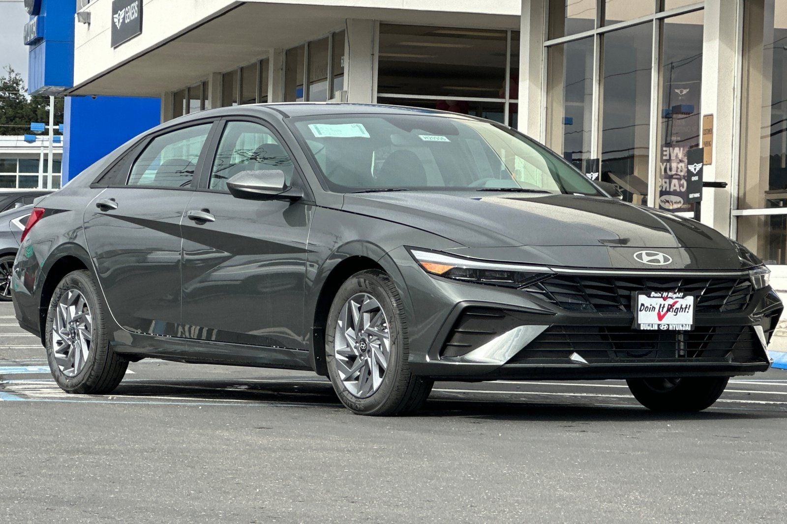 2026 Hyundai Elantra Hybrid Blue