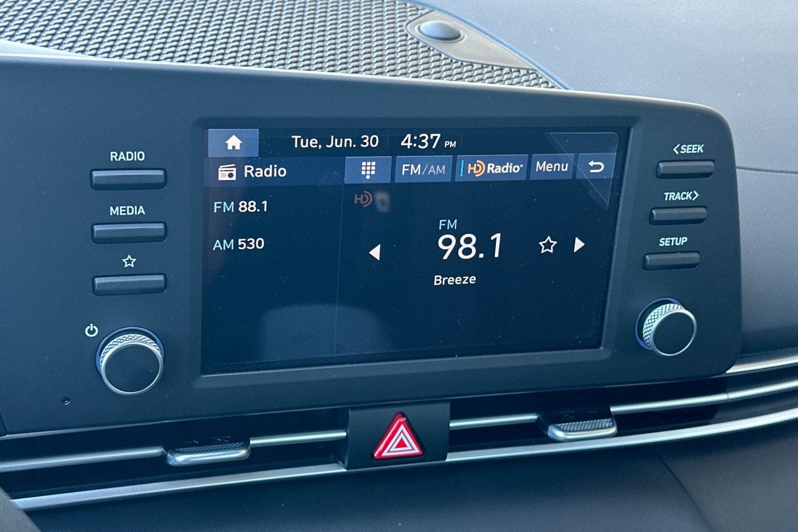 2026 Hyundai Elantra Hybrid Blue