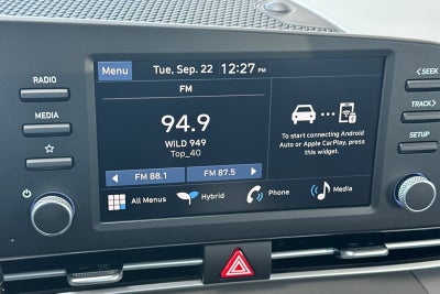 2026 Hyundai Elantra Hybrid Blue