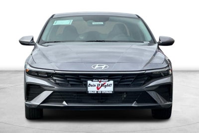 2026 Hyundai Elantra Hybrid Blue