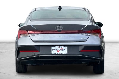 2026 Hyundai Elantra Hybrid Blue