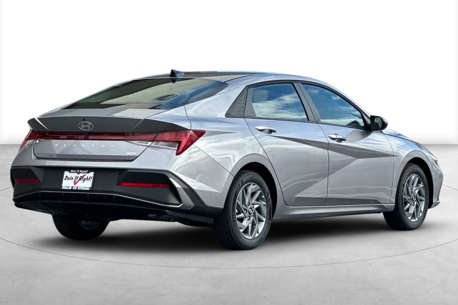 2026 Hyundai Elantra Hybrid Blue