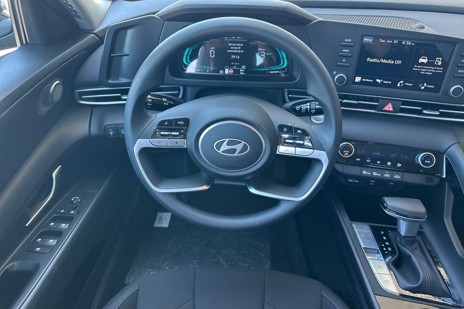 2026 Hyundai Elantra Hybrid Blue