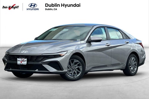 2026 Hyundai Elantra Hybrid Blue