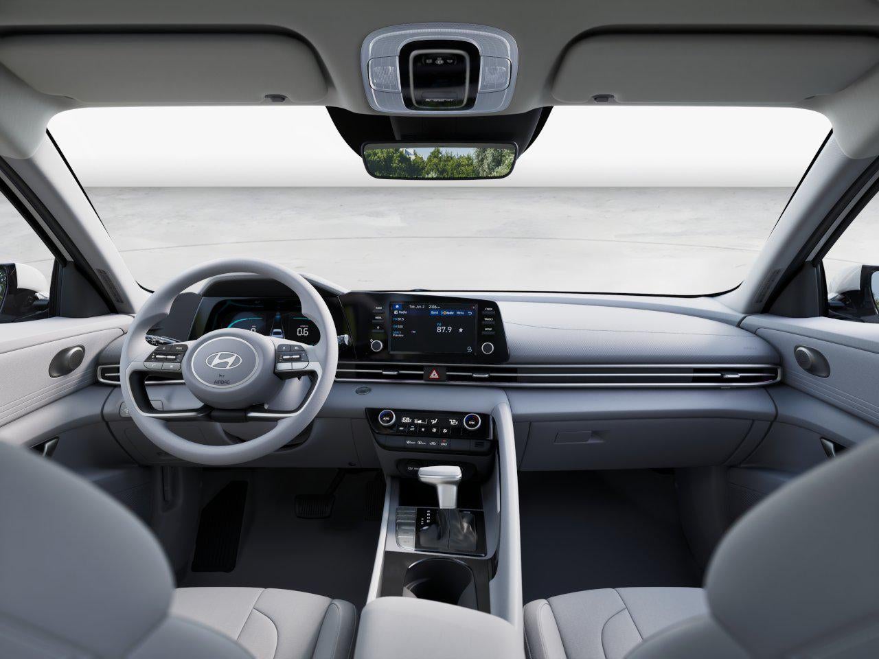 2026 Hyundai Elantra Hybrid Blue