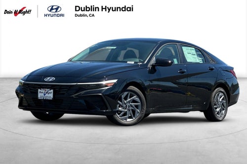2026 Hyundai Elantra Hybrid Blue