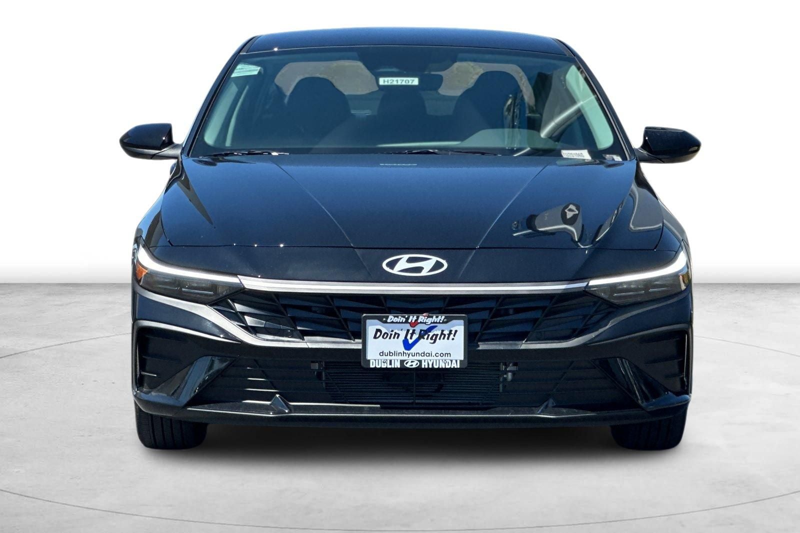 2026 Hyundai Elantra Hybrid Blue