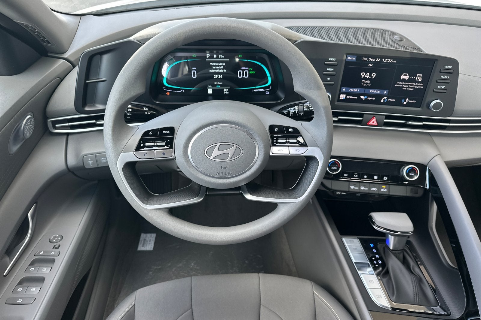 2026 Hyundai Elantra Hybrid Blue