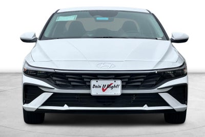 2026 Hyundai Elantra Hybrid Blue