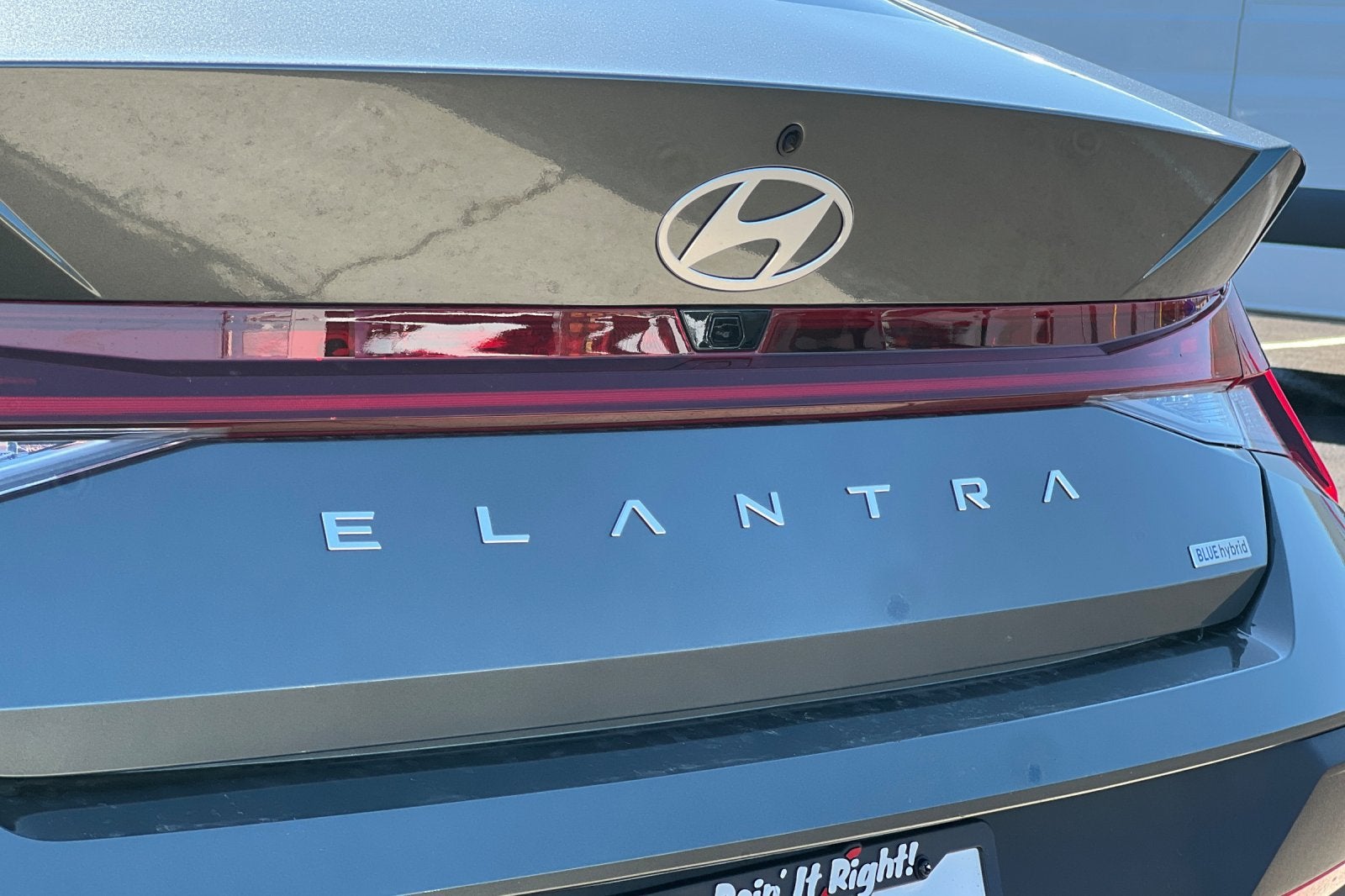 2026 Hyundai Elantra Hybrid Blue