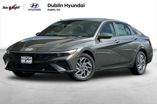 2026 Hyundai Elantra Hybrid Blue