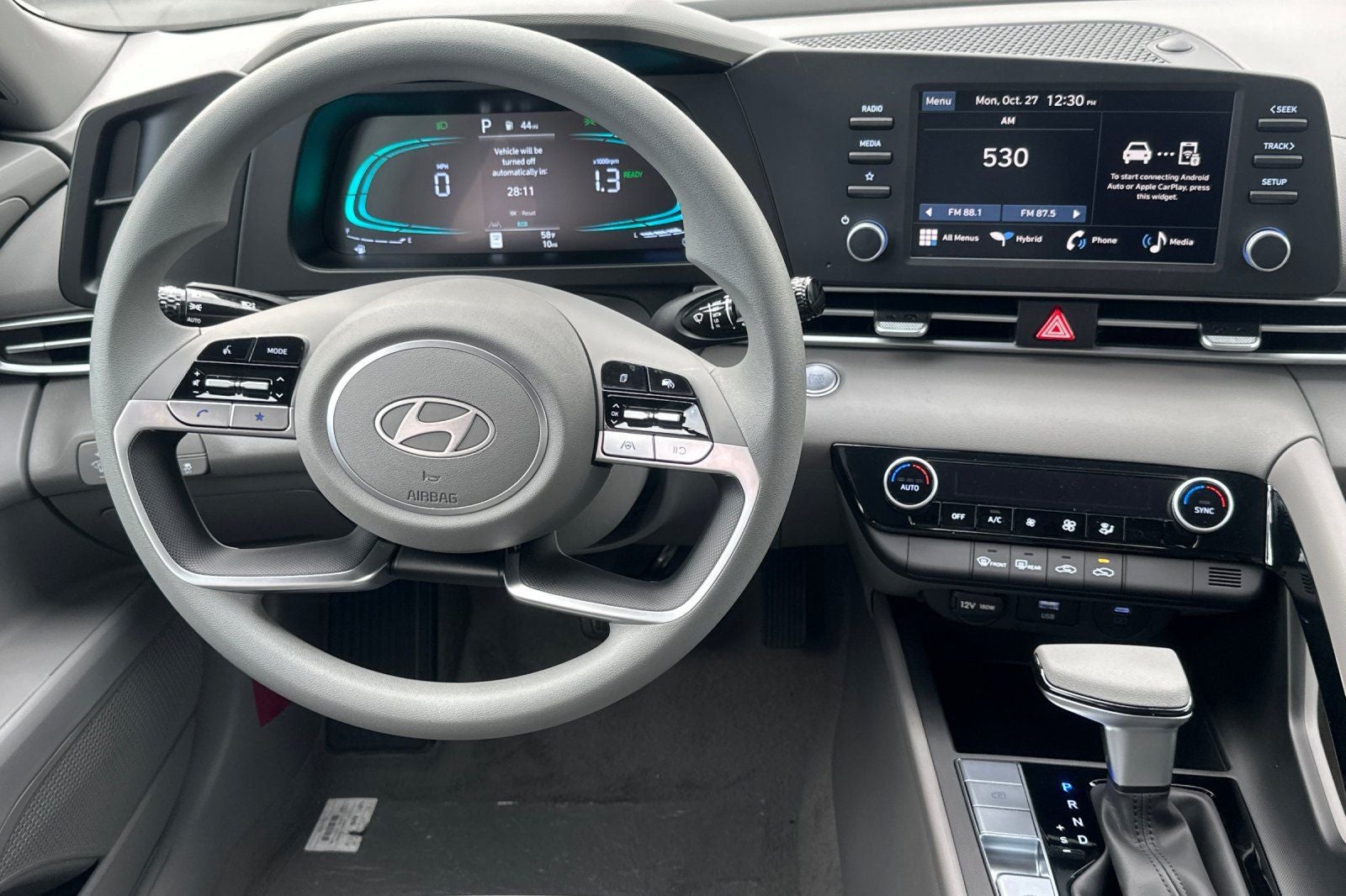 2026 Hyundai Elantra Hybrid Blue