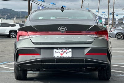 2026 Hyundai Elantra Hybrid Blue