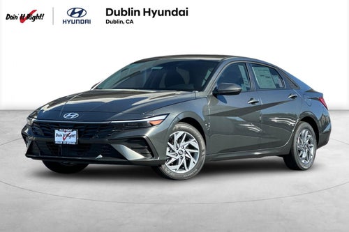 2026 Hyundai Elantra Hybrid Blue