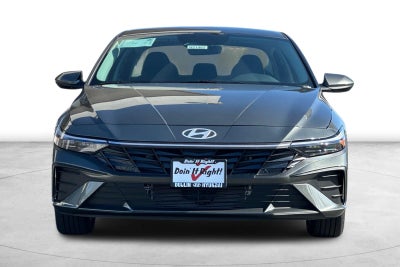 2026 Hyundai Elantra Hybrid Blue