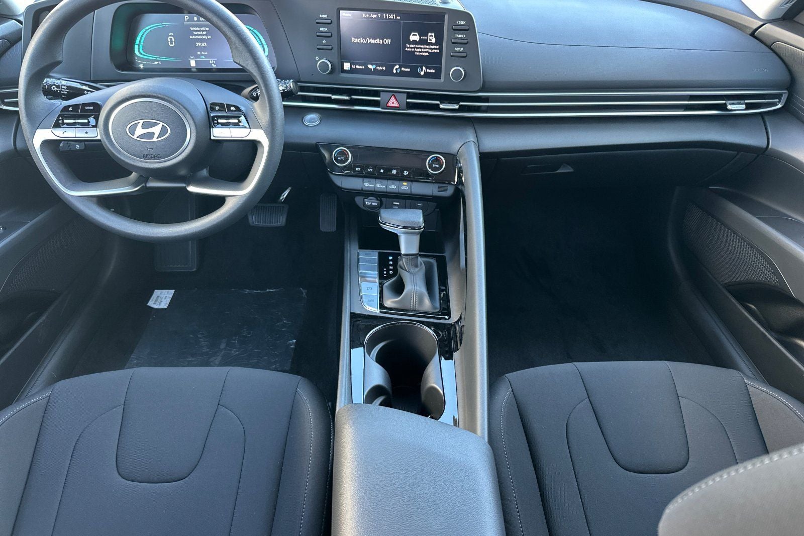 2026 Hyundai Elantra Hybrid Blue