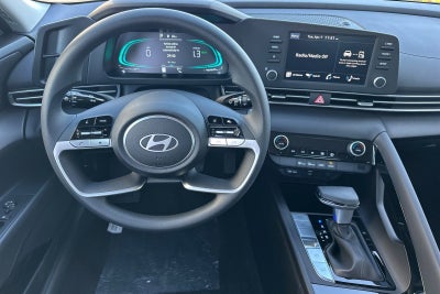 2026 Hyundai Elantra Hybrid Blue