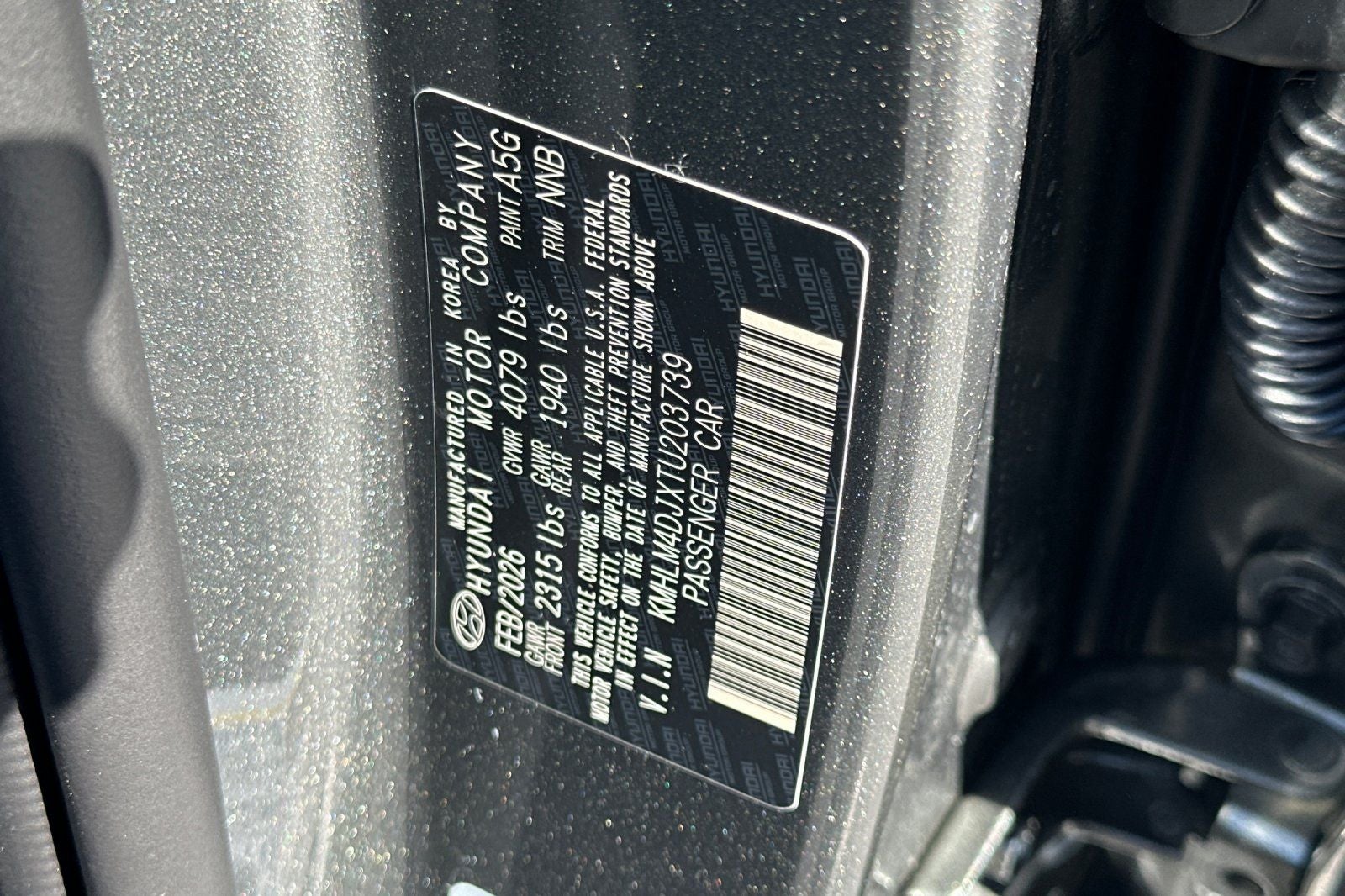 2026 Hyundai Elantra Hybrid Blue