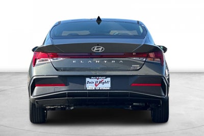 2026 Hyundai Elantra Hybrid Blue