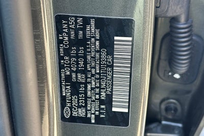 2026 Hyundai Elantra Hybrid Limited