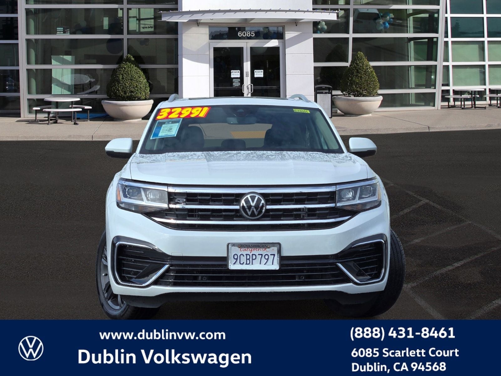 2022 Volkswagen Atlas 3.6L V6 SEL R-Line