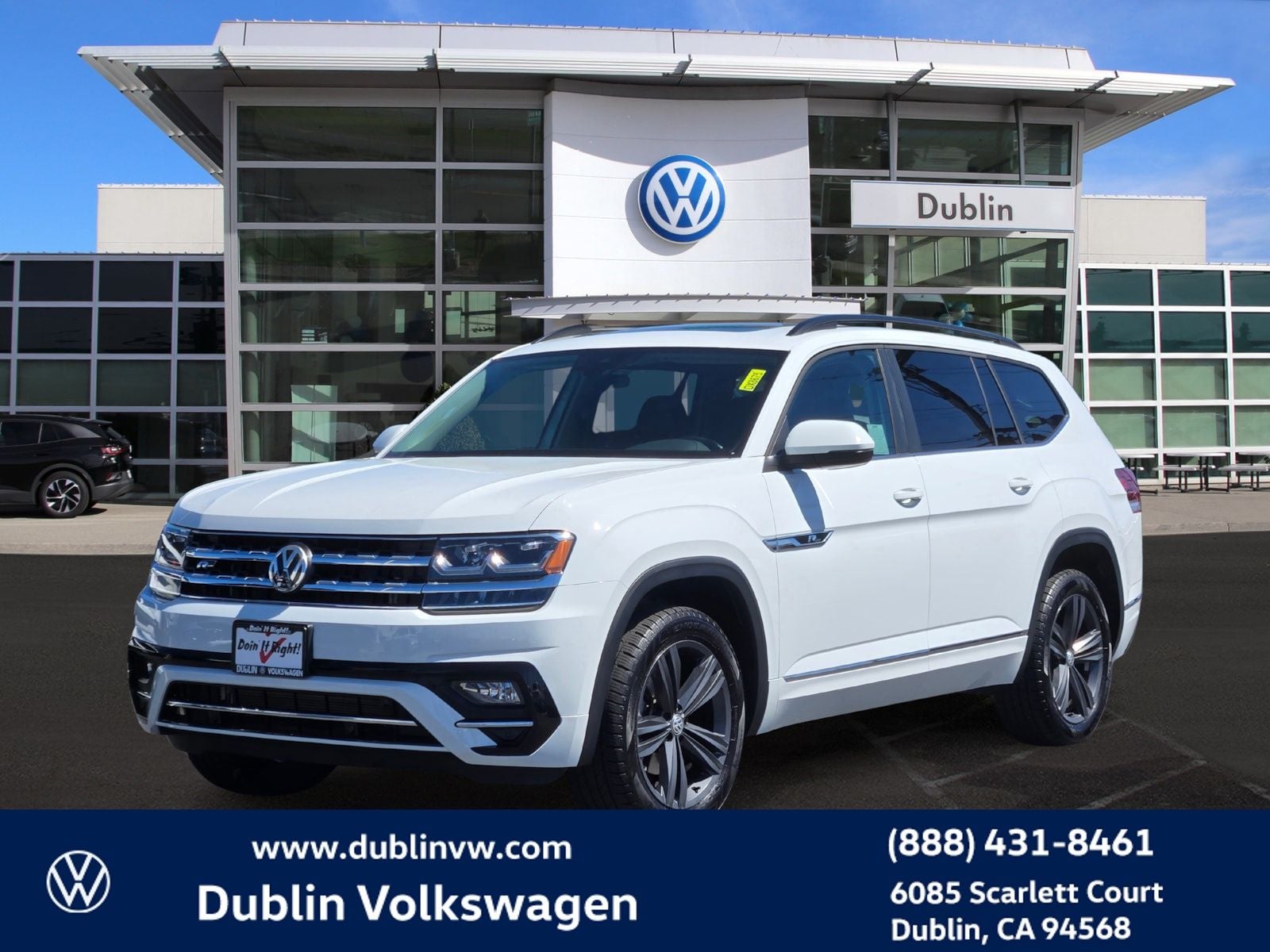 2020 Volkswagen Atlas 3.6L V6 SE Tech R-Line