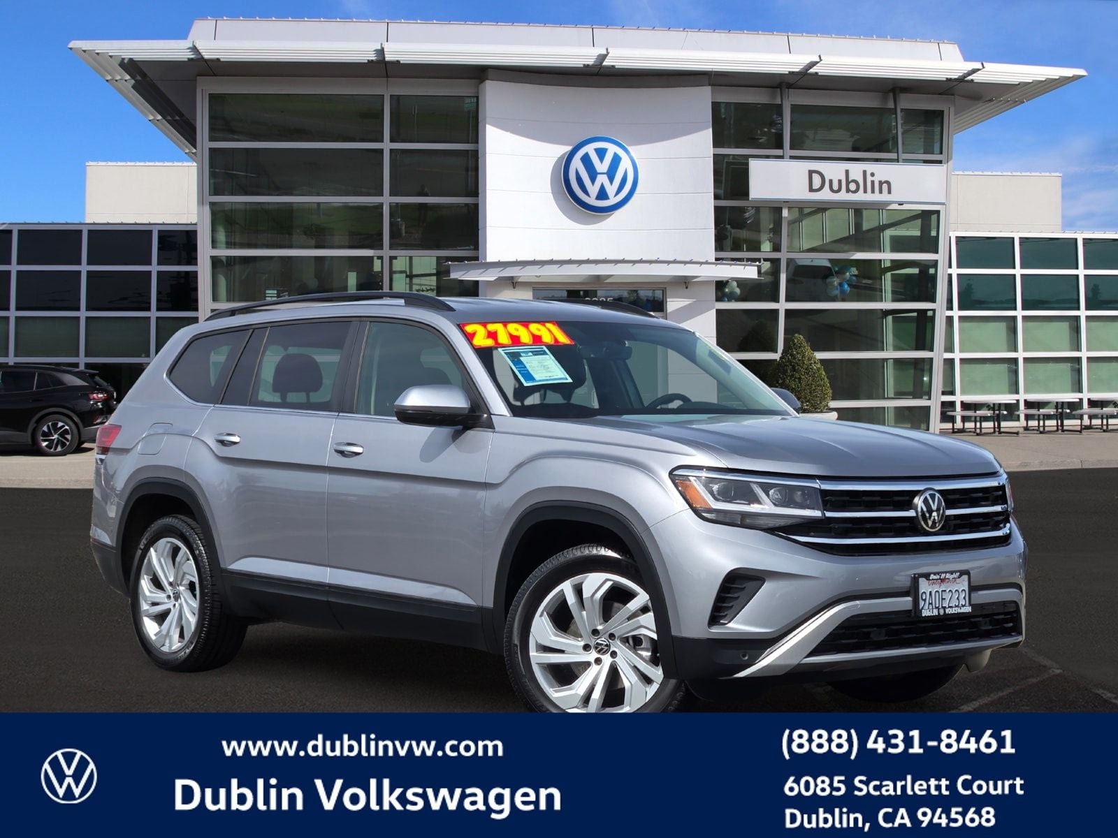 2022 Volkswagen Atlas 3.6L V6 SE w/Technology