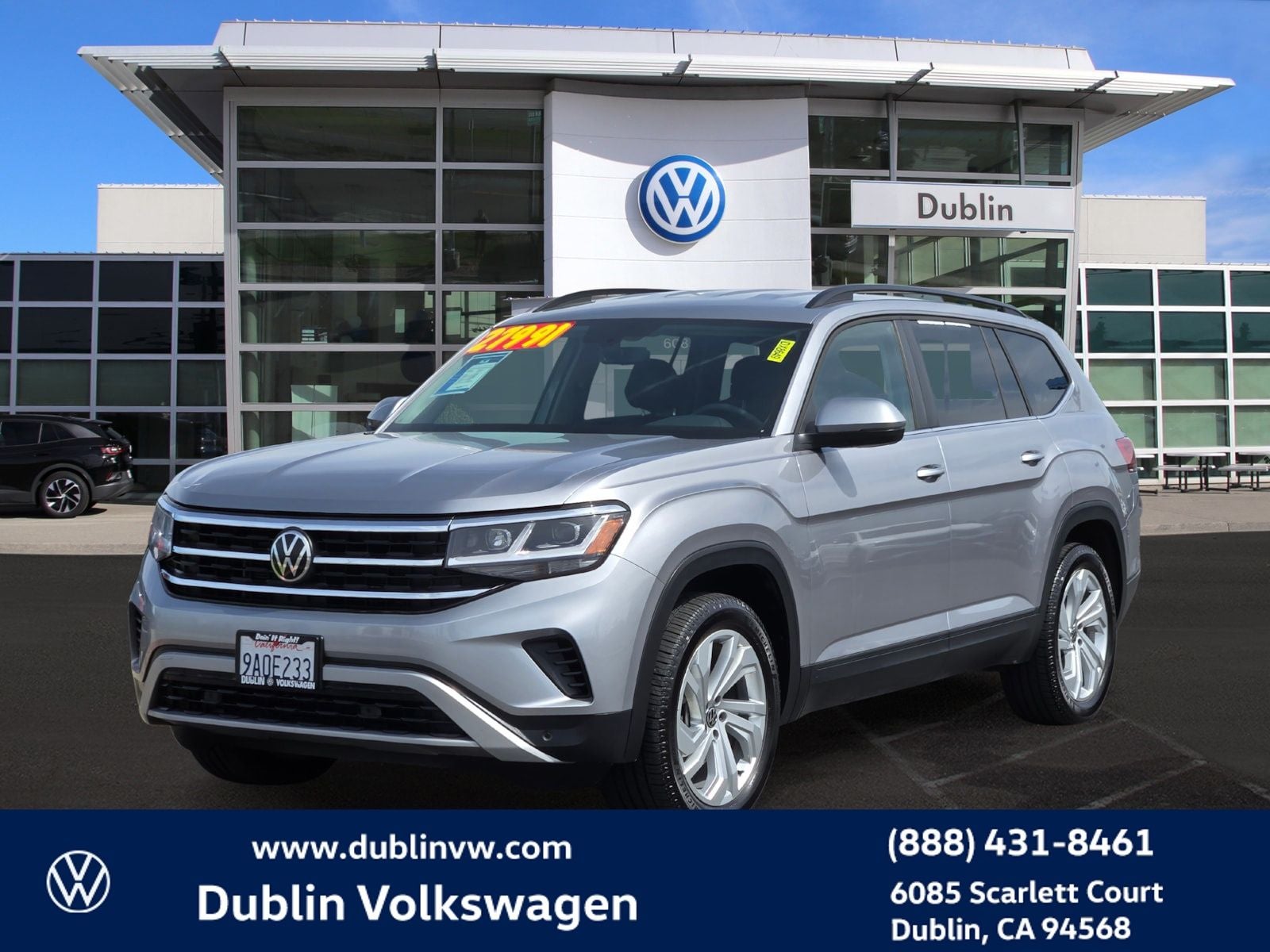 2022 Volkswagen Atlas 3.6L V6 SE w/Technology