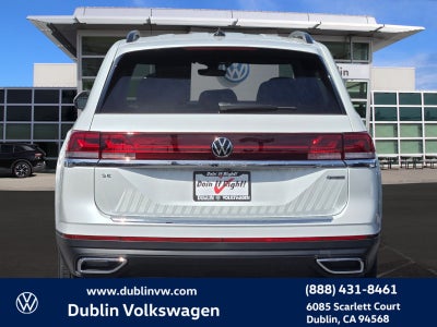 2026 Volkswagen Atlas 2.0T SE