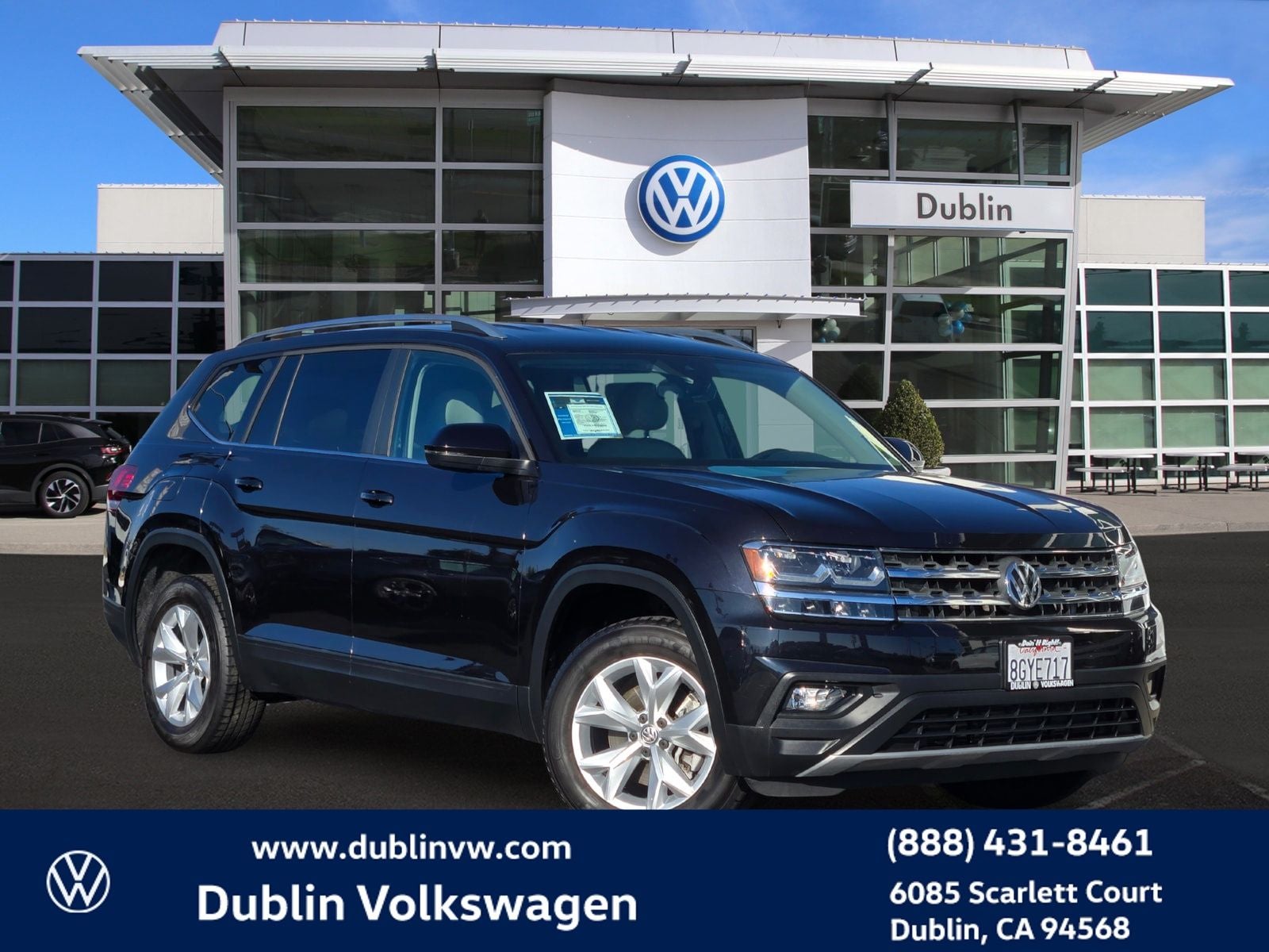 2018 Volkswagen Atlas 3.6L V6 SE w/Technology