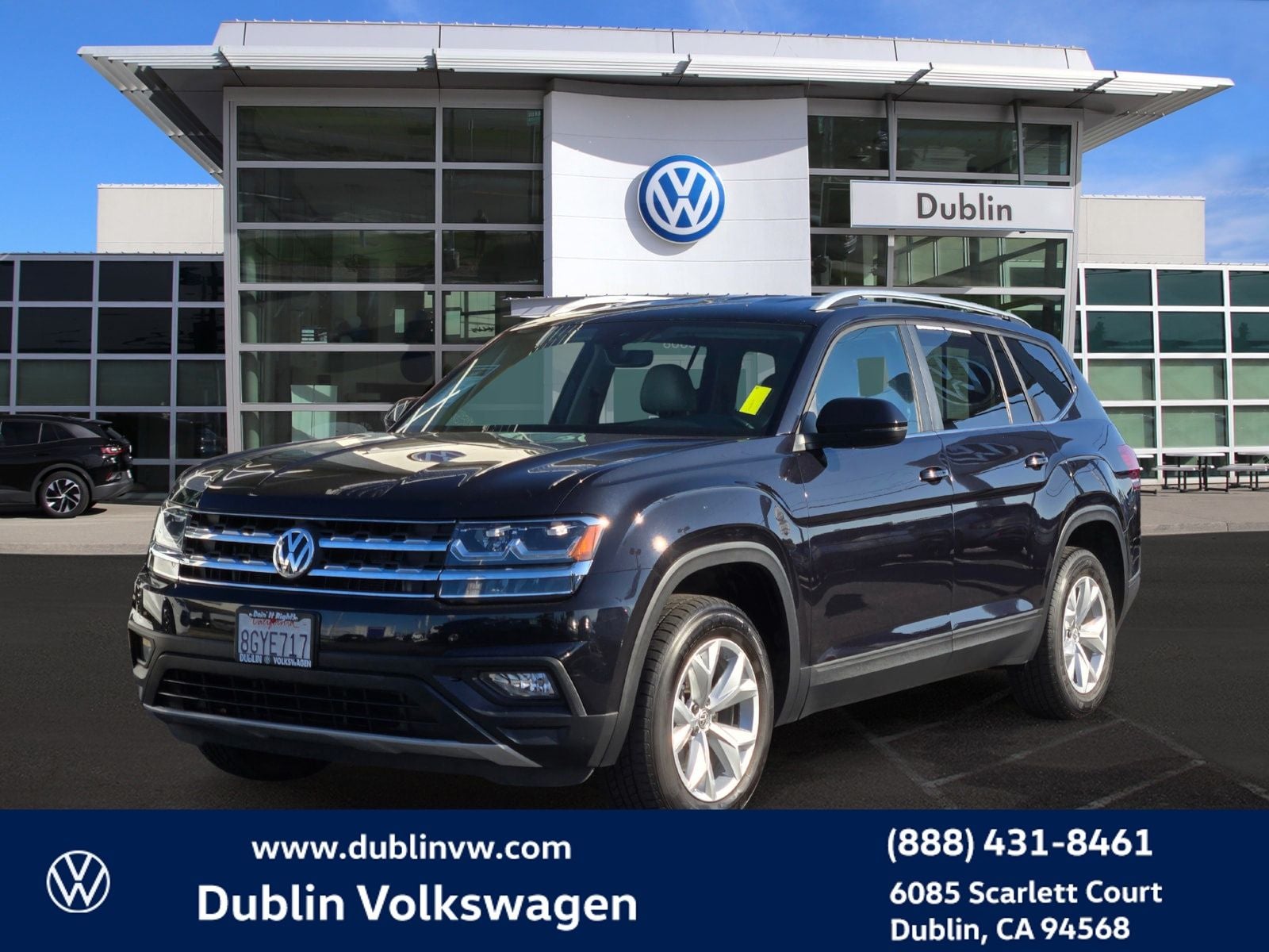 2018 Volkswagen Atlas 3.6L V6 SE w/Technology